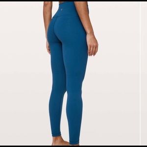 Lululemon wunder under 6 deep marine